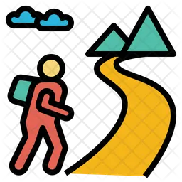 Hiking  Icon