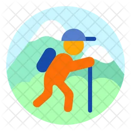 Hiking  Icon