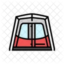 Hiking Tent Vacation Icon