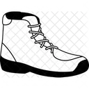 Hiking Shoes Adventure Icon