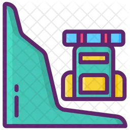 Hiking Backpack  Icon