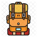 Backpack Bag Hiking Icon