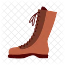 Hiking Boot Long Boot Footwear Icon