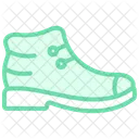 Hiking Boots Duotone Line Icon Icon