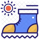 Hiking Boots Boots Camping Icon