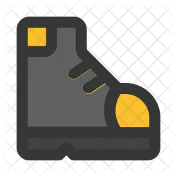 Hiking boots shoes  Icon