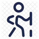 Hiking Adventure Travel Icon