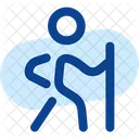 Hiking Adventure Travel Icon