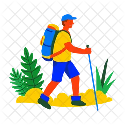 Hiking  Icon