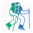 Hiking  Icon