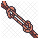 Hiking Rope Rope Knot Icon