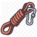 Hiking Rope Rope Travel Icon