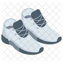 Hiking Shoes Trekking Boots Footwear Icon