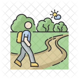 Hiking trail  Icon