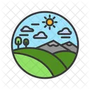 Hill Slope Small Icon