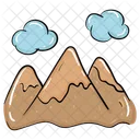 Hilly Landscape Mountains Hill Station Icon