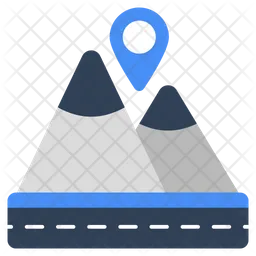 Hills Location  Icon