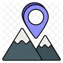 Hills Location Mountain Location Direction Icon