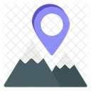 Hills Location Mountain Location Direction Icon