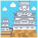 Himeji Castle Japan Landmark Icon