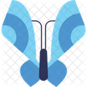 Himmelblauer Schmetterling  Symbol