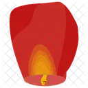 Himmelslaterne Laterne Feuer Symbol