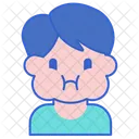 Hinchazon Facial Alergias Sistema Inmunitario Icono