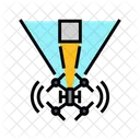 Hindernis Erkennung Antenne Symbol