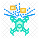 Hindernis Erkennung Antenne Symbol