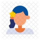 Hindu Woman Avatar Icon