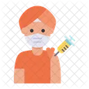 Hindu Doctor Vaccination  Icon