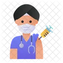 Hindu Doctor Vaccination  Icon