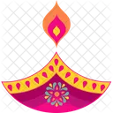 Feier Dekoration Diwali Symbol