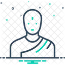 Hindu Erudito Sacerdote Icono