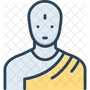 Hindu Erudito Sacerdote Icono