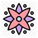 Hindu Rangoli Pattern Icon