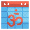 Hindu Kalender Hindu Kalender Symbol