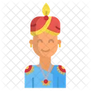 Hindu Woman  Icon