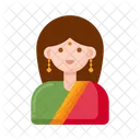Hindu Woman  Icon