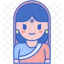Hindu Woman Woman Indian Icon