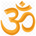 Hinduism Sign Holy Sign Icon