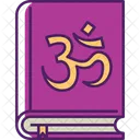 Hinduismus Buch  Symbol