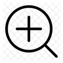 Hineinzoomen  Symbol