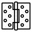 Hingesdoor Outlined Hinge Type Icon