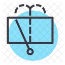 Heckscheibe Windschutzscheibe Symbol