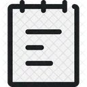 Notiz Memo Papier Icon