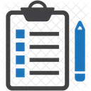 Hinweis Notizen Zwischenablage Symbol