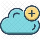 Cloud Hinzufugen Computer Symbol