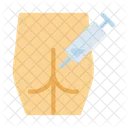 Hip Injection Needle Icon