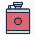Hip Flask Water Flask Bottle Icon